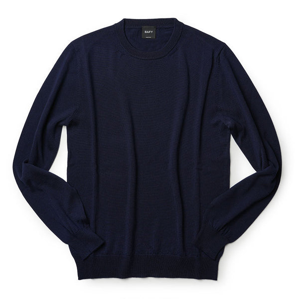 BAFY バフィー ニット クルーネック 2024AW 秋冬 ハイゲージ 14ゲージ