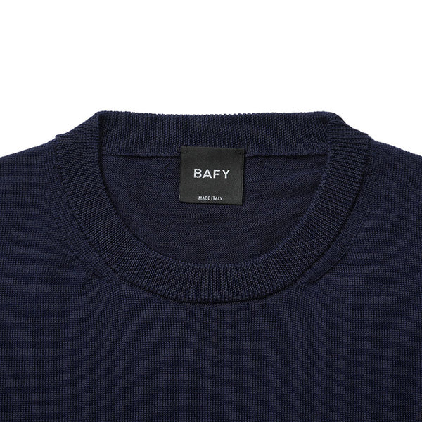BAFY バフィー ニット クルーネック 2024AW 秋冬 ハイゲージ 14ゲージ