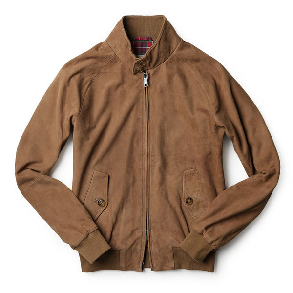 BARACUTA バラクータ G9 ブルゾン スエード ダークネイビー ゴートスエード