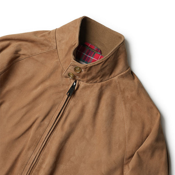 BARACUTA バラクータ G9 ブルゾン スエード ダークネイビー ゴートスエード