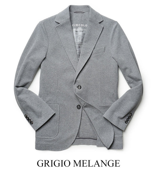 CIRCOLO1901 チルコロ ジャケット セットアップ対応 秋冬 カシミヤタッチ ジャージージャケット ストレッチ