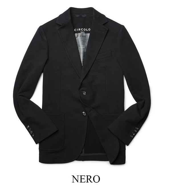 CIRCOLO1901 チルコロ ジャケット セットアップ対応 秋冬 カシミヤタッチ ジャージージャケット ストレッチ