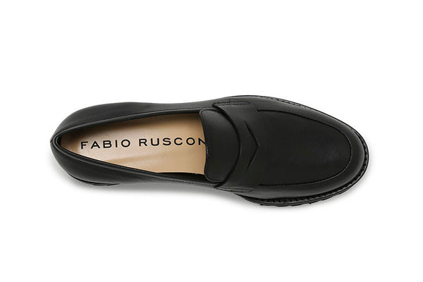 FABIO RUSCONI ファビオルスコーニ ローファー コインローファー F-4965 厚底 ファビオ