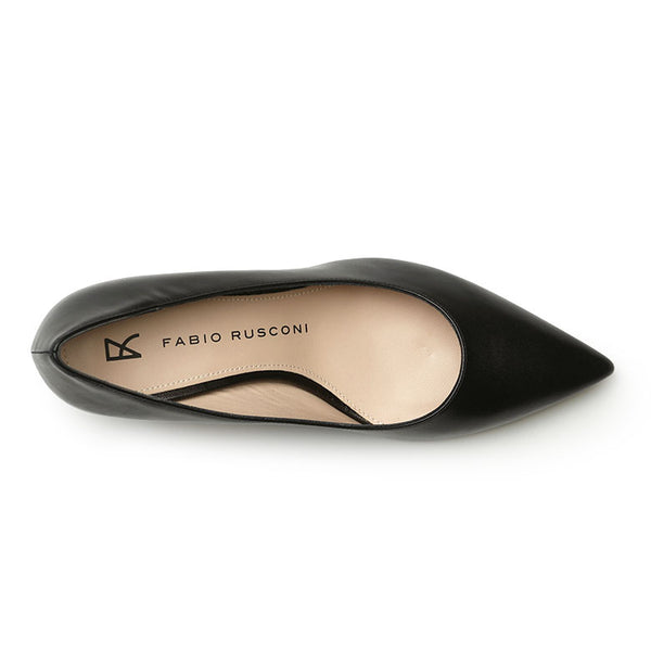 FABIO RUSCONI ファビオルスコーニ パンプス ヒール5cmピンヒール ポインテッドトゥ I-WILF-RIVOLI レザー