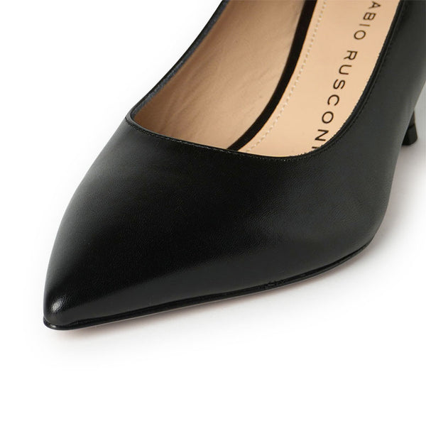 FABIO RUSCONI ファビオルスコーニ パンプス ヒール5cmピンヒール ポインテッドトゥ I-WILF-RIVOLI レザー