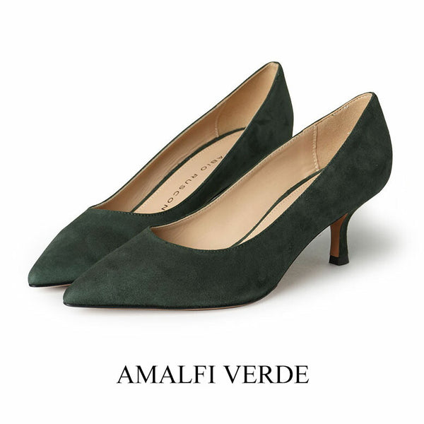 FABIO RUSCONI ファビオルスコーニ パンプス ヒール5cmピンヒール ポインテッドトゥ I-WILF-RIVOLI レザー