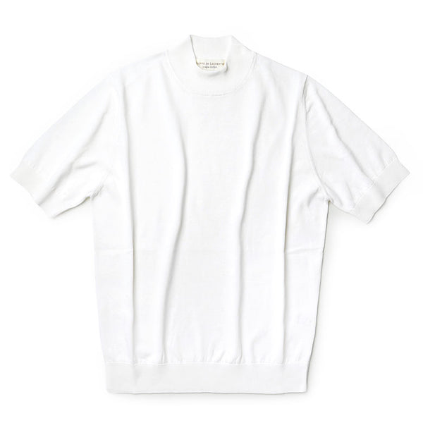 FILIPPO DE LAURENTIIS フィリッポデローレンティス ニット ニットTシャツ 春夏 モックネック