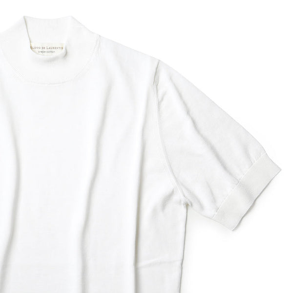 FILIPPO DE LAURENTIIS フィリッポデローレンティス ニット ニットTシャツ 春夏 モックネック