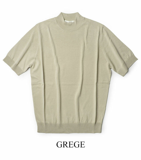 FILIPPO DE LAURENTIIS フィリッポデローレンティス ニット ニットTシャツ 春夏 モックネック