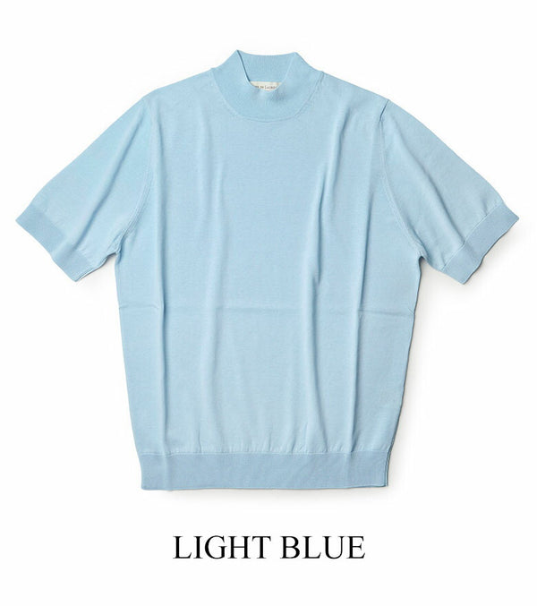 FILIPPO DE LAURENTIIS フィリッポデローレンティス ニット ニットTシャツ 春夏 モックネック