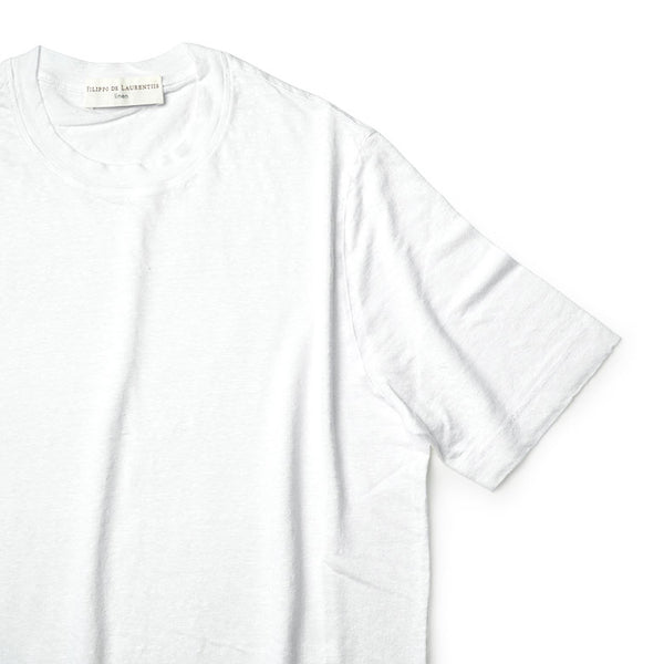 FILIPPO DE LAURENTIIS フィリッポデローレンティス Tシャツ リネン 春夏