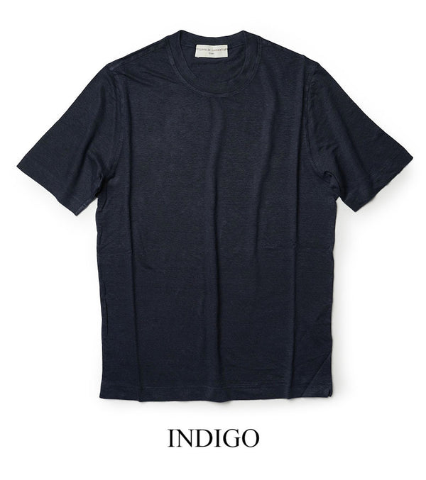 FILIPPO DE LAURENTIIS フィリッポデローレンティス Tシャツ リネン 春夏