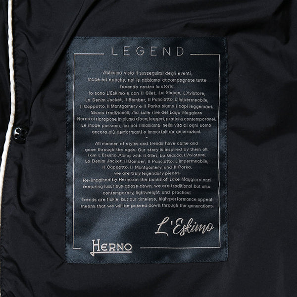 HERNO ヘルノ ダウン メンズ ダウンジャケット 2024AW 秋冬 ミドル丈