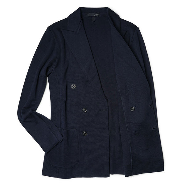 LARDINI ラルディーニ ニットジャケット ダブル 春夏 ジャケット ドライコットン サマーニット