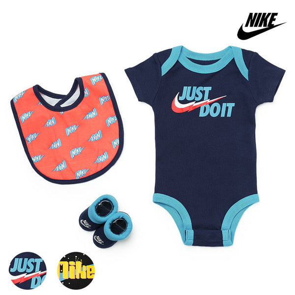 NIKE ナイキ ベビー ギフトセット 0~6ヶ月 6~12ヶ月 1才 ロンパース