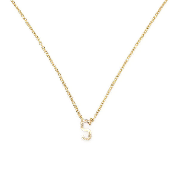 ガブリエラ アルティガス ネックレス Initial Necklace TR70