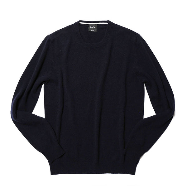 BAFY ニット カシミヤ クルーネック カシミア ソリッド バフィ イタリア製