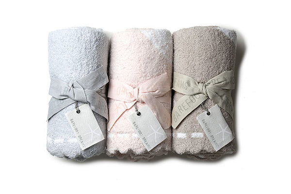 【ギフト名入れ可能】BAREFOOT DREAMS ベアフットドリームス ブランケット #551 コージーシック スカラップ ひざ掛け