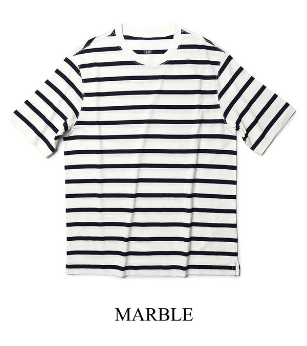 CIRCOLO1901 チルコロ Tシャツ ボーダー クルーネック 春夏 ストライプ コットン100%