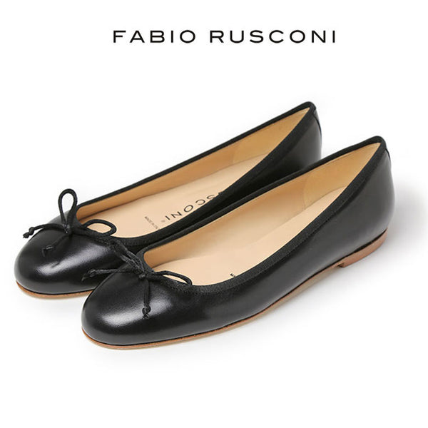 FABIO RUSCONI ファビオルスコーニ バレエシューズ パンプス S-1100 リボン