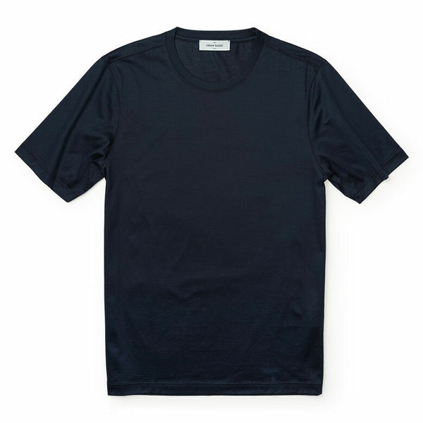 GRAN SASSO グランサッソ Tシャツ クルーネック 春夏 コットン