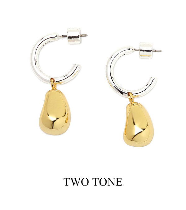 JENNY BIRD ジェニーバード ピアス ドロップ フープ 14K ゴールド