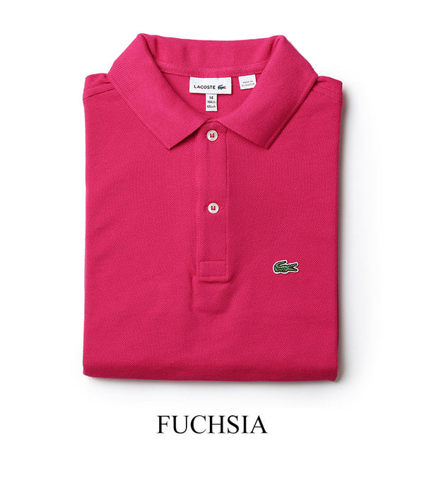 LACOSTE ポロシャツ レディース ポロ 定番 フランス企画 無地 【返品送料無料】