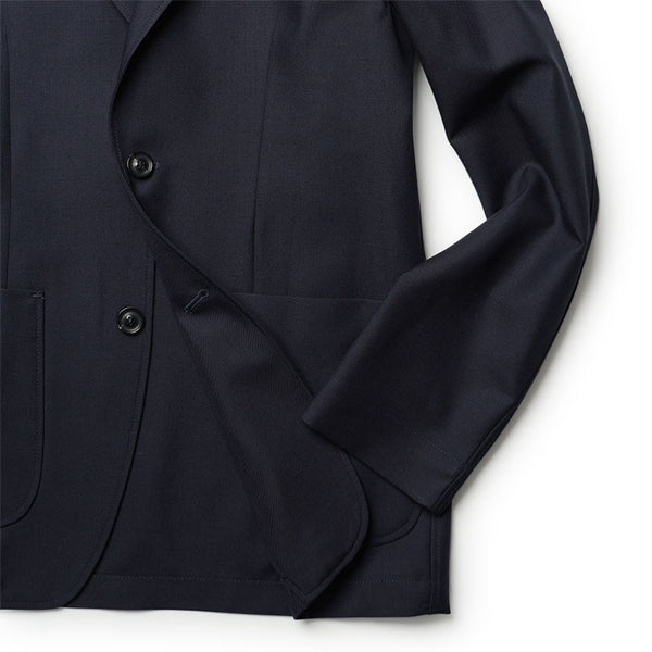 LARDINI ラルディーニ ジャケット シャツジャケット 春夏 サージ ウール