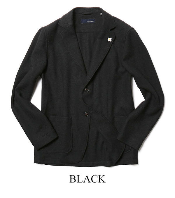 LARDINI ラルディーニ ジャケット AMA フランネル 秋冬 シャツジャケット ソリッド