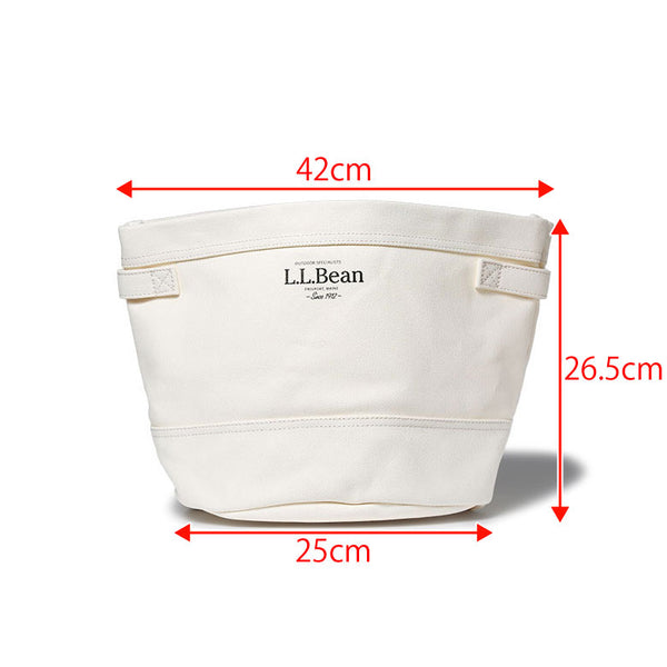 LLBEAN キャンバス バスケット 収納 かご Cubby Tote LLビーン