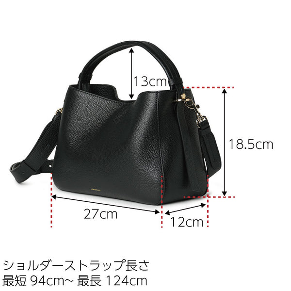 LORISTELLA ロリステッラ バッグ レザー ハンドバッグ ショルダー 2WAY