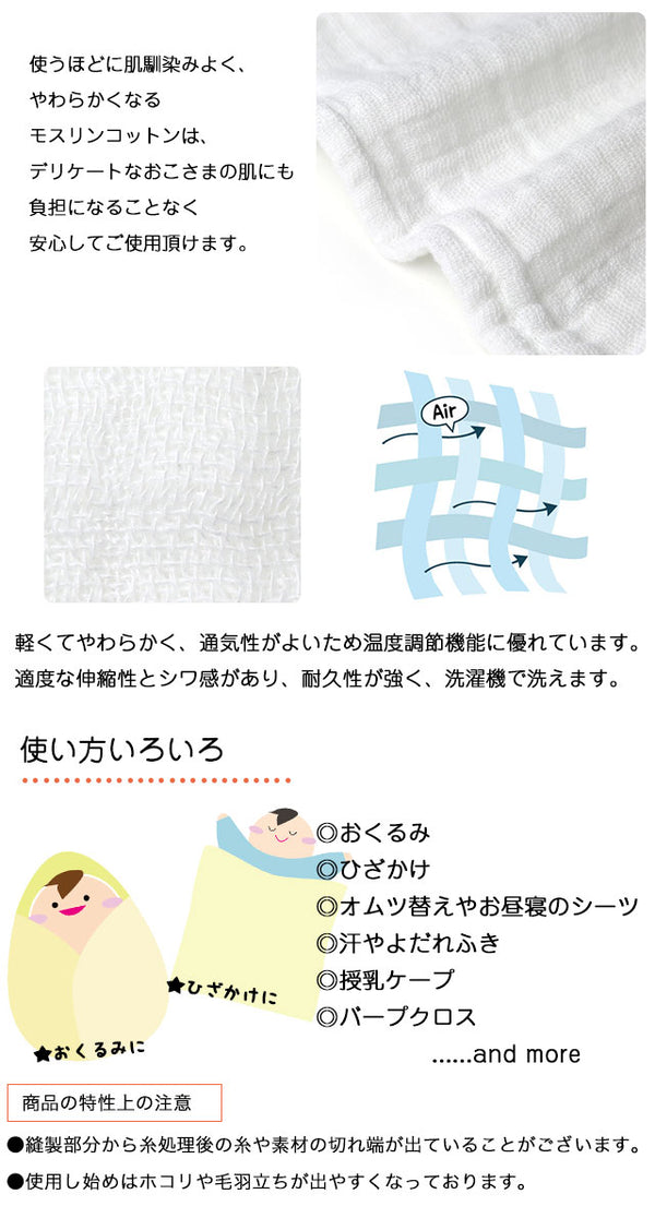 エイデンアンドアネイ おくるみ 2枚セット 【返品送料無料】