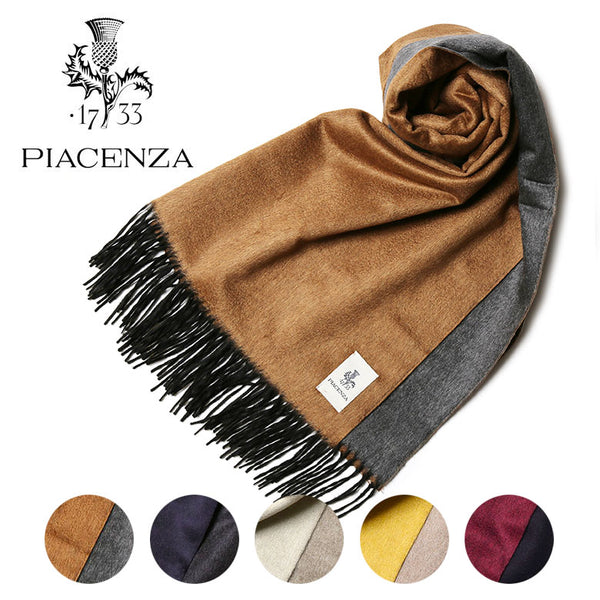 PIACENZA ピアチェンツァ 大判 ストール マフラー シルク カシミヤ