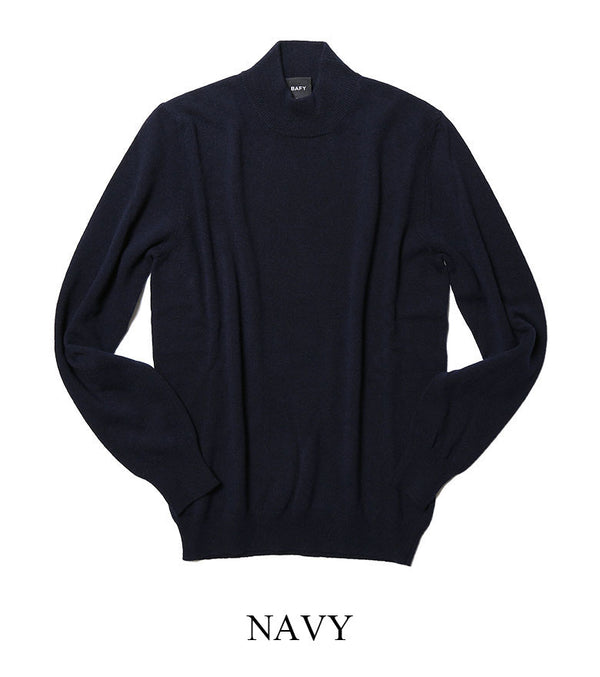BAFY バフィー ニット モックネック 2024AW 秋冬 ハイゲージ 14ゲージ