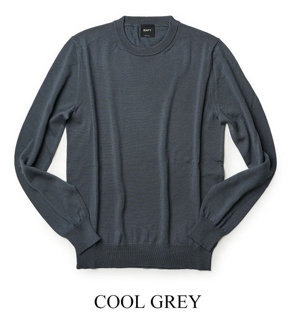 BAFY バフィー ニット クルーネック 2024AW 秋冬 ハイゲージ 14ゲージ