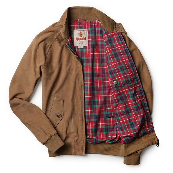 BARACUTA バラクータ G9 ブルゾン スエード ダークネイビー ゴートスエード