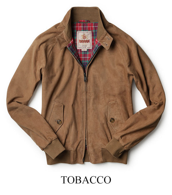 BARACUTA バラクータ G9 ブルゾン スエード ダークネイビー ゴートスエード