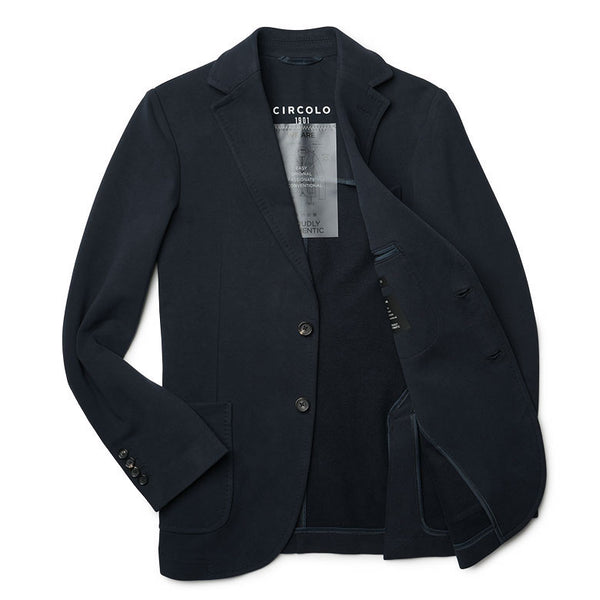 CIRCOLO1901 チルコロ ジャケット セットアップ対応 秋冬 カシミヤタッチ ジャージージャケット ストレッチ