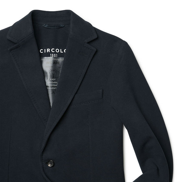 CIRCOLO1901 チルコロ ジャケット セットアップ対応 秋冬 カシミヤタッチ ジャージージャケット ストレッチ