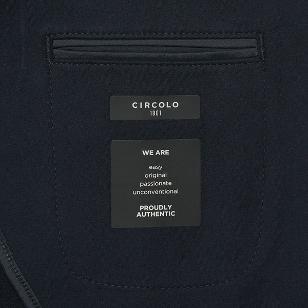 CIRCOLO1901 チルコロ ジャケット セットアップ対応 秋冬 カシミヤタッチ ジャージージャケット ストレッチ