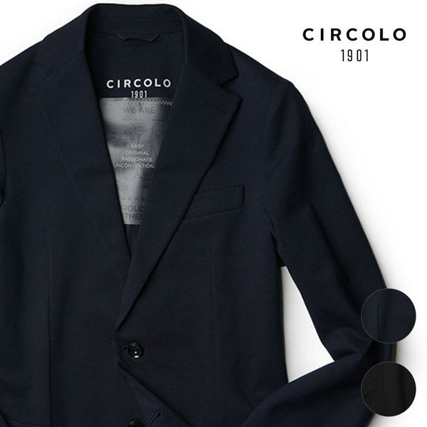 CIRCOLO1901 チルコロ ジャケット ジャージージャケット セットアップ対応 ピケ 鹿の子