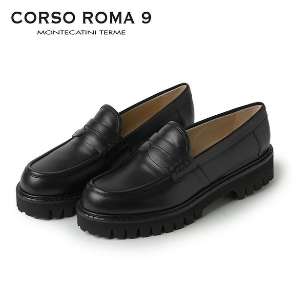 CORSO ROMA 9 コルソローマ ノーヴェ ローファー コインローファー ラグソール