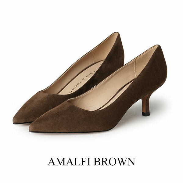 FABIO RUSCONI ファビオルスコーニ パンプス ヒール5cmピンヒール ポインテッドトゥ I-WILF-RIVOLI レザー