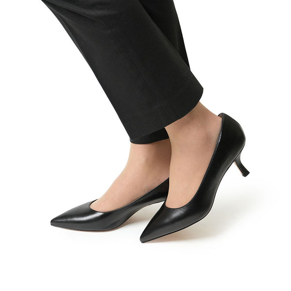 FABIO RUSCONI ファビオルスコーニ パンプス ヒール5cmピンヒール ポインテッドトゥ I-WILF-RIVOLI レザー