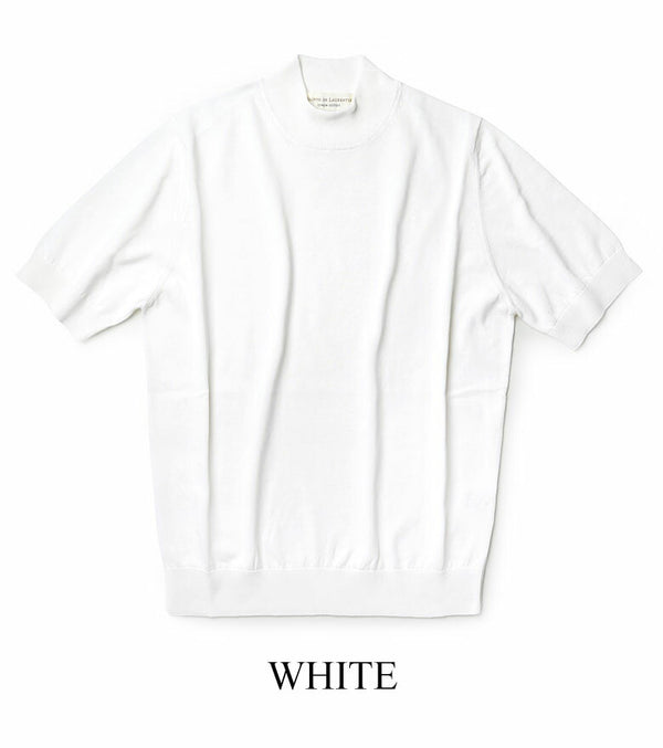 FILIPPO DE LAURENTIIS フィリッポデローレンティス ニット ニットTシャツ 春夏 モックネック