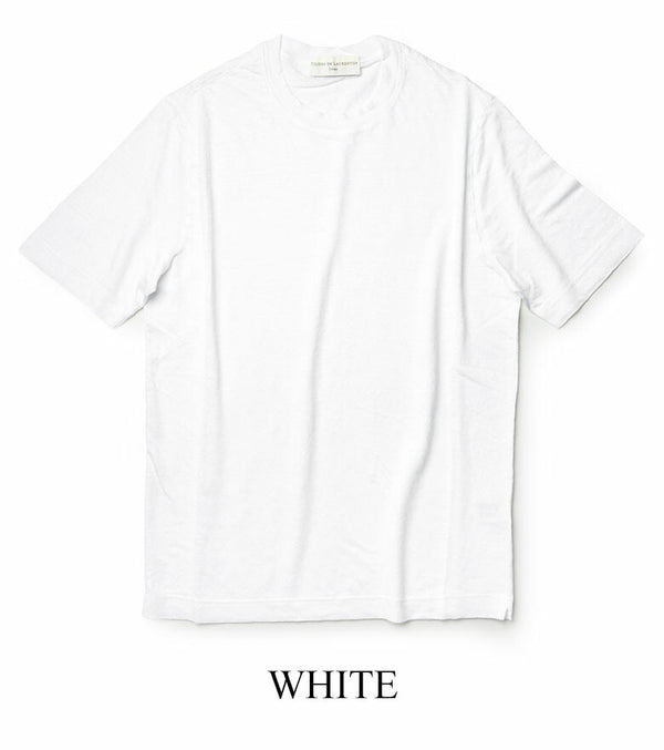 FILIPPO DE LAURENTIIS フィリッポデローレンティス Tシャツ リネン 春夏