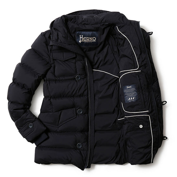 HERNO ヘルノ ダウン メンズ ダウンジャケット 2024AW 秋冬 ミドル丈
