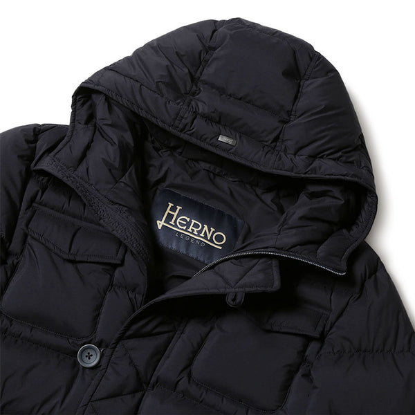 HERNO ヘルノ ダウン メンズ ダウンジャケット 2024AW 秋冬 ミドル丈