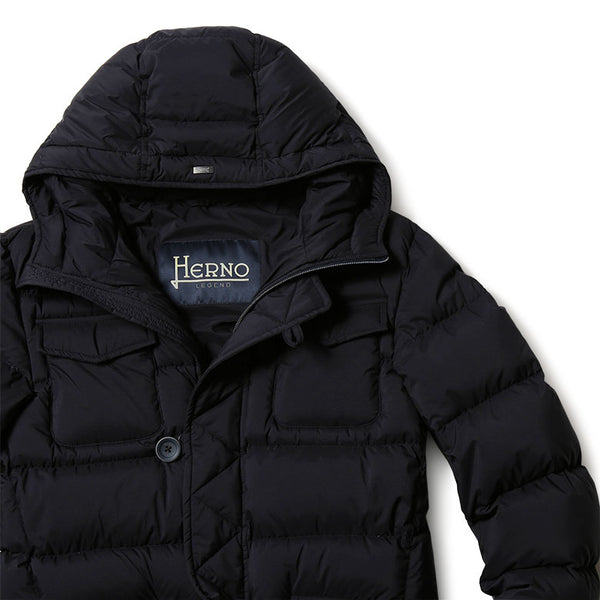 HERNO ヘルノ ダウン メンズ ダウンジャケット 2024AW 秋冬 ミドル丈