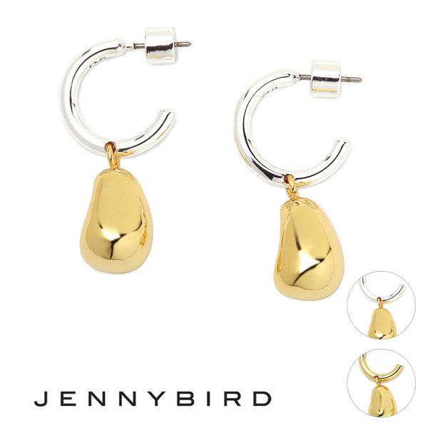 JENNY BIRD ジェニーバード ピアス ドロップ フープ 14K ゴールド